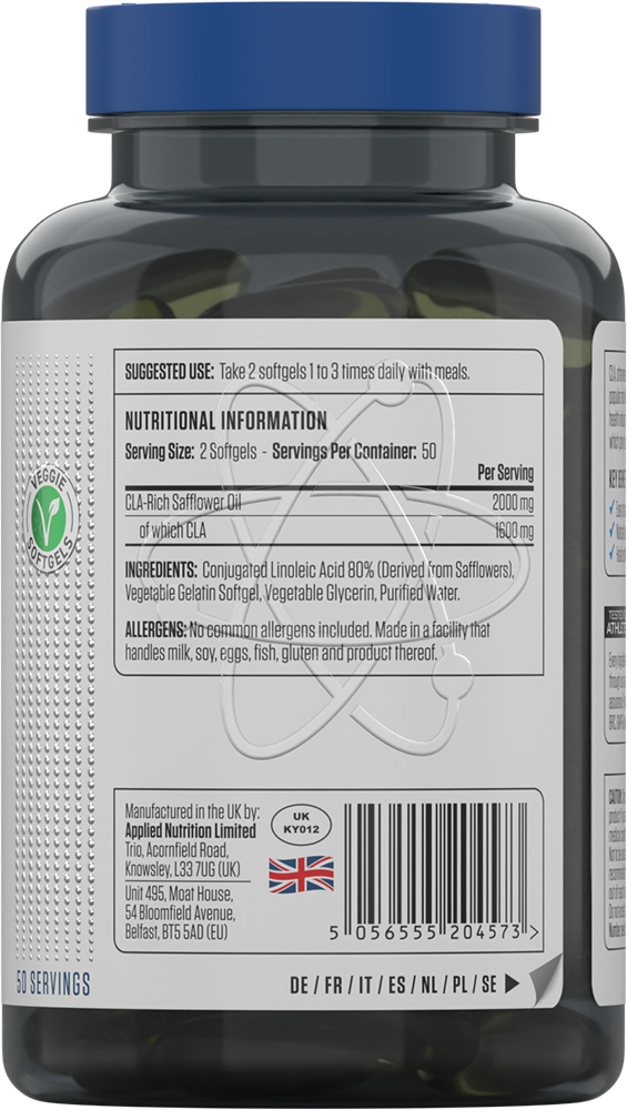 Applied Nutrition CLA Gold 1000 (100 softgels)