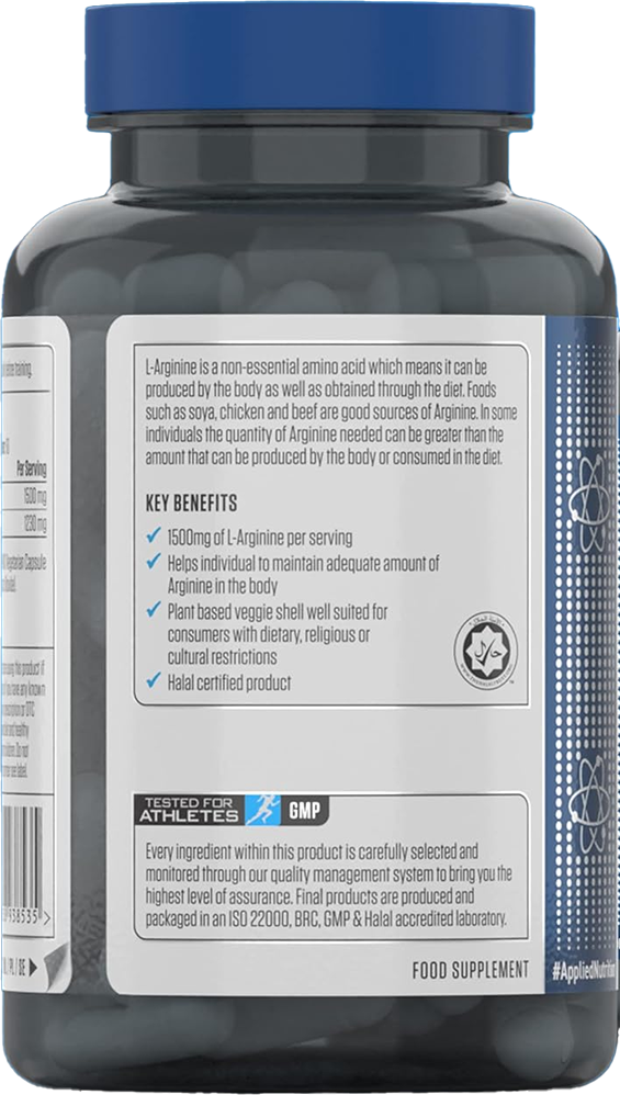 Applied Nutrition L-Arginine 1500 (120 caps)