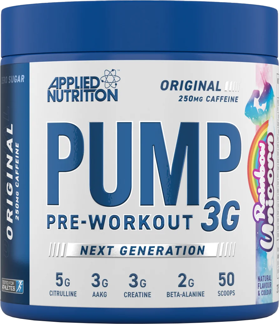 Applied Nutrition Pump 3G Pre-workout Rainbow Unicorn (375 g)