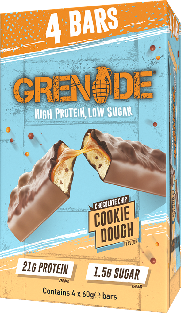 Grenade Protein Bar Cookie Dough 4 X 60 G Supspace NL grenade-protein-bar-cookie-dough-4-x-60-g-supspace-nl
