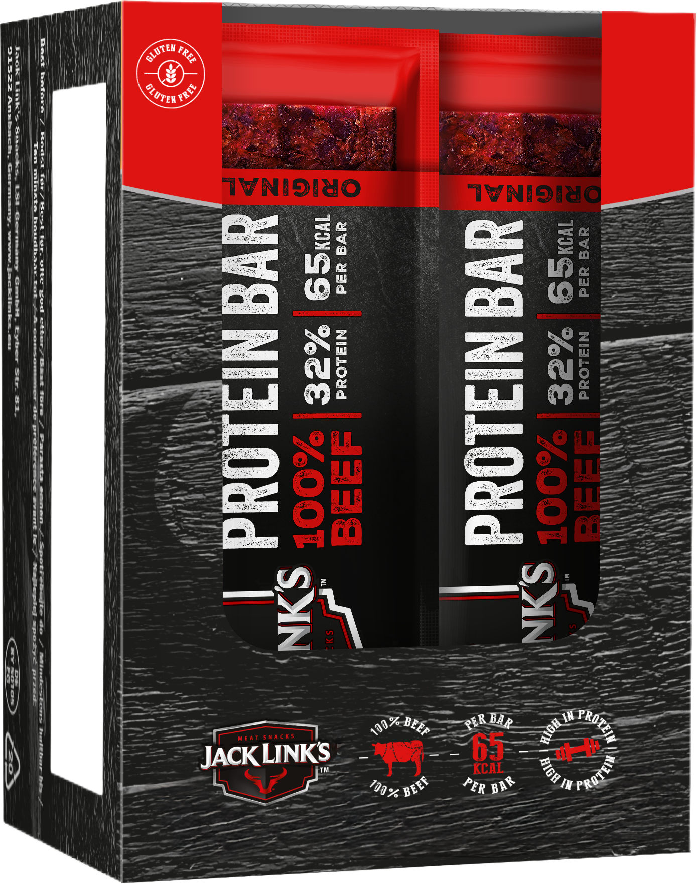 Jack Link's Protein Bar Original (14 x 22,5 g)