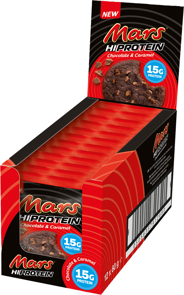 Mars HiProtein Cookie Chocolate & Caramel (12 x 60 g)