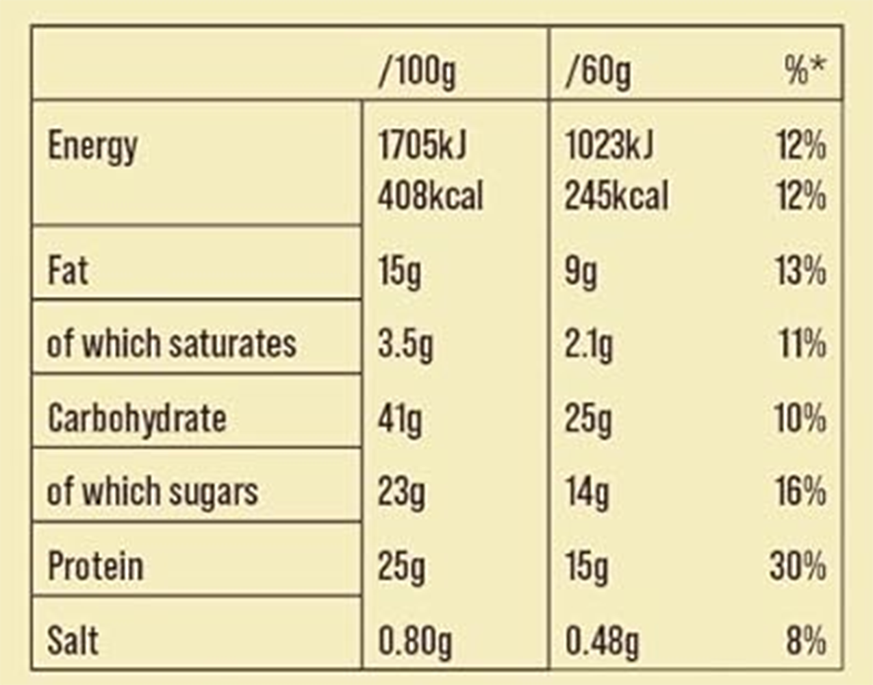 Snickers HiProtein Cookie White Choc & Peanut (12 x 60 g)