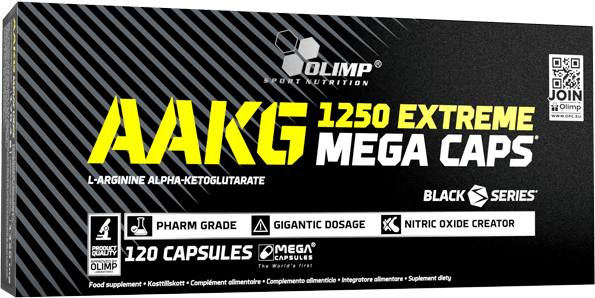 Olimp AAKG 1250 Extreme Mega Caps (120 caps)