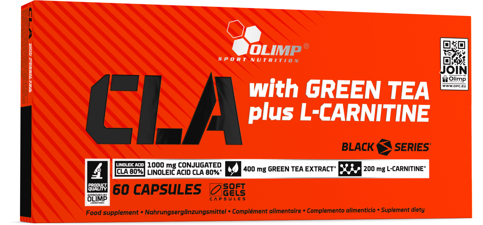 Koop Olimp CLA with Green Tea plus L-Carnitine (60 caps)