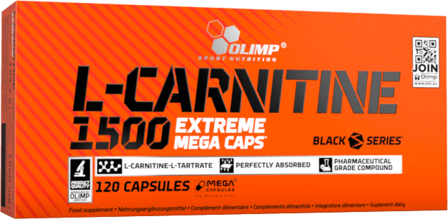 Olimp L-Carnitine 1500 Extreme Mega Caps (120 caps)