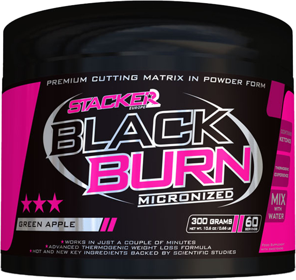 Stacker2 Black Burn Micronized