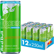 Red Bull Green Edition Sugarfree Curuba-Elderflower (12 x 250 ml)