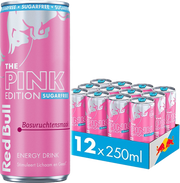 Red Bull Pink Edition Sugarfree Forest Fruits (12 x 250 ml)