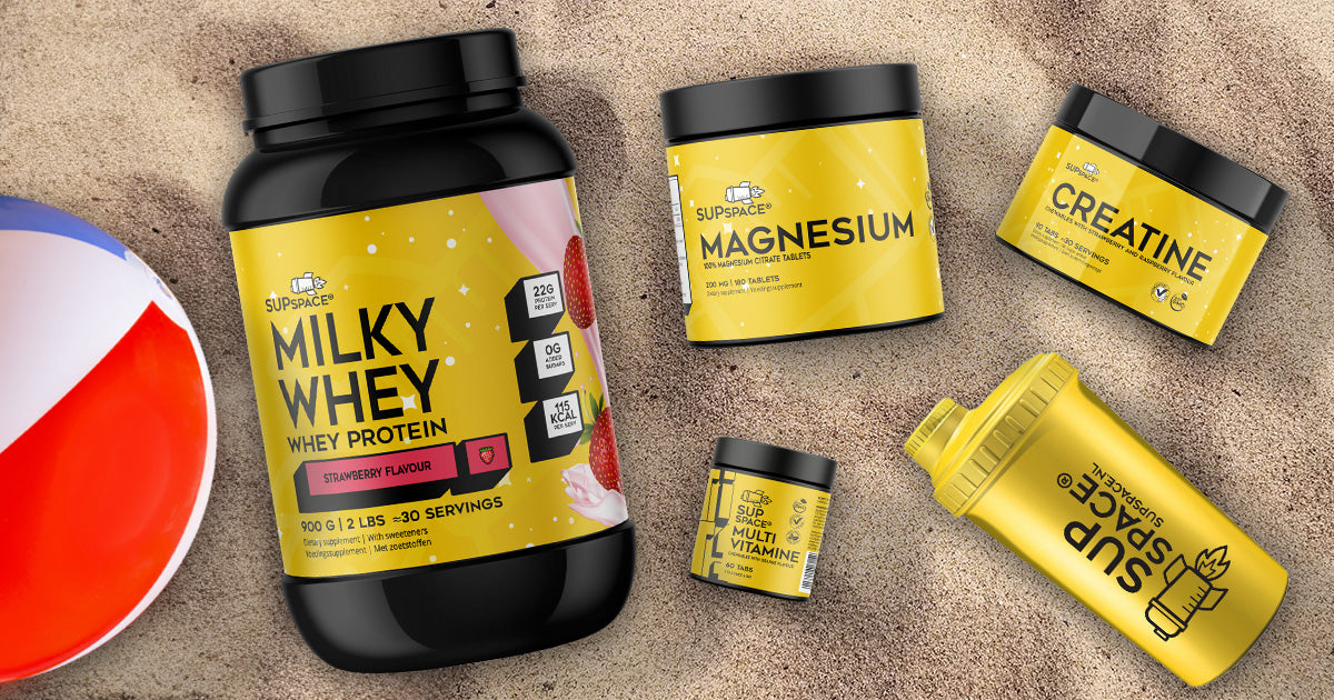 Supplementen meenemen op vakantie