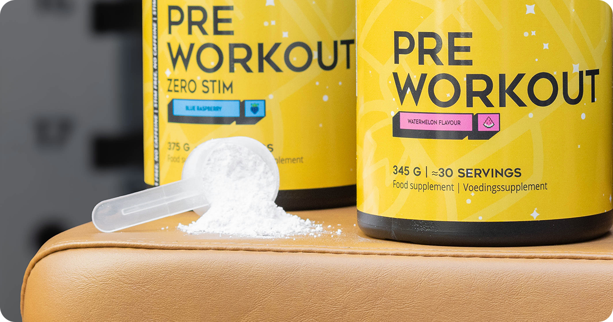 Hoeveel scoops pre-workout moet je nemen?