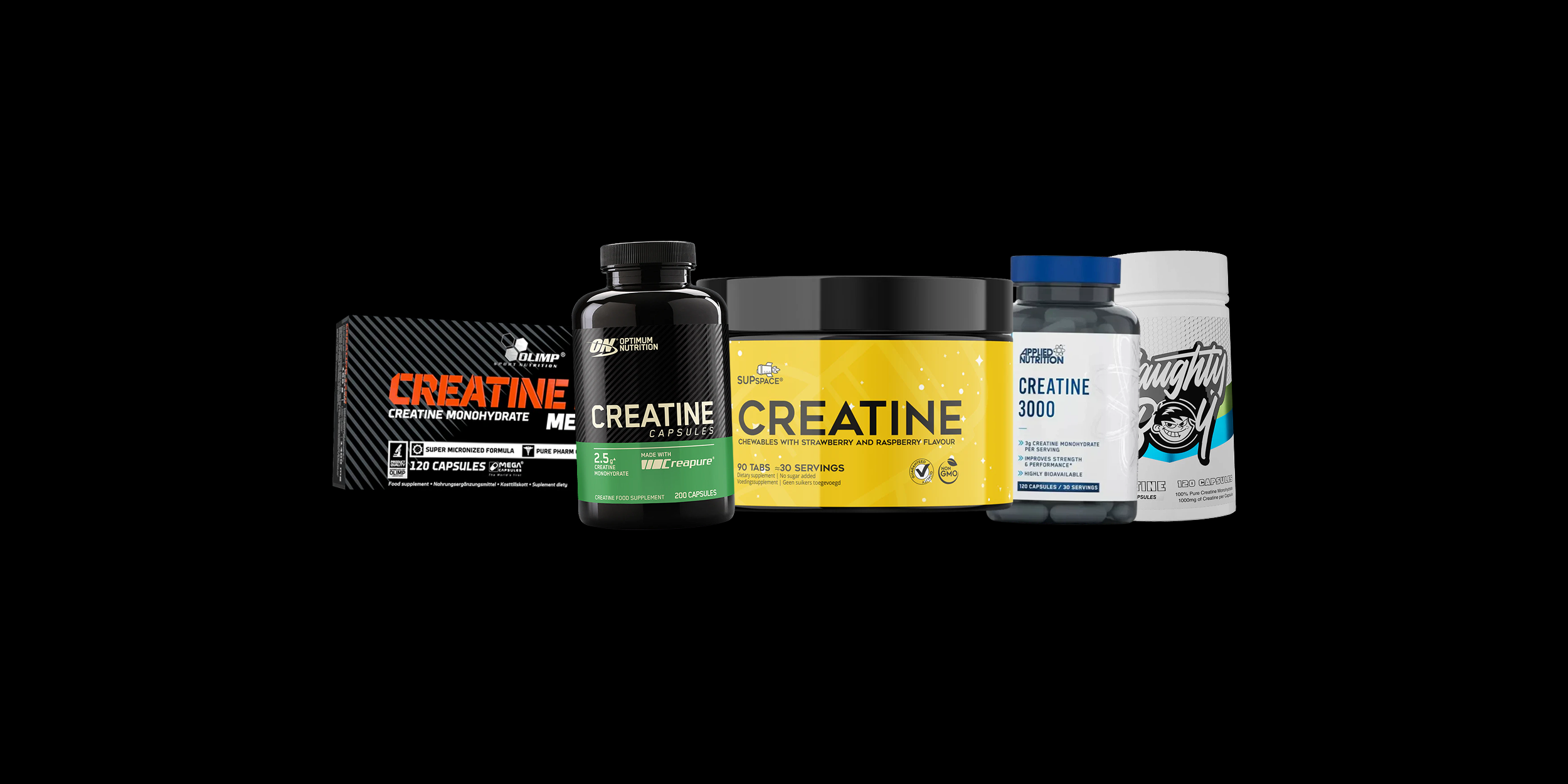 Creatine capsules