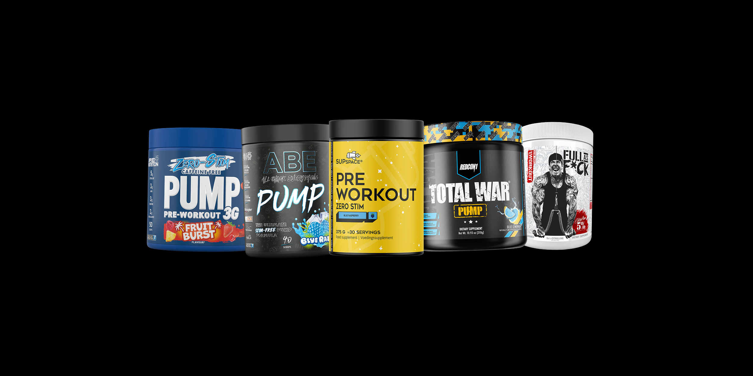 Pre-workouts zonder cafeïne