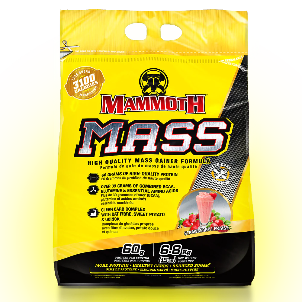 Interactive Nutrition Mammoth Mass Strawberry (6800 g)