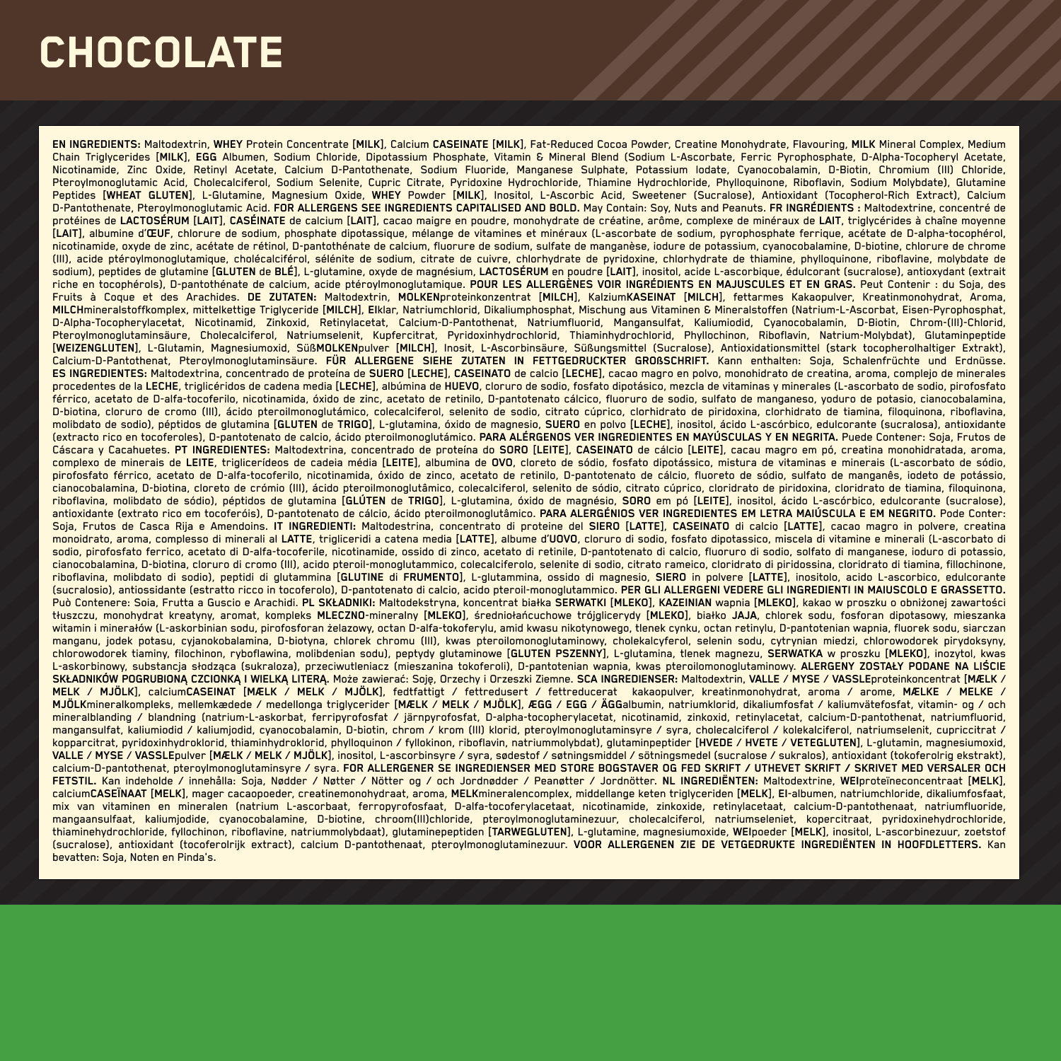 Optimum Nutrition Serious Mass Chocolate (5450 g)