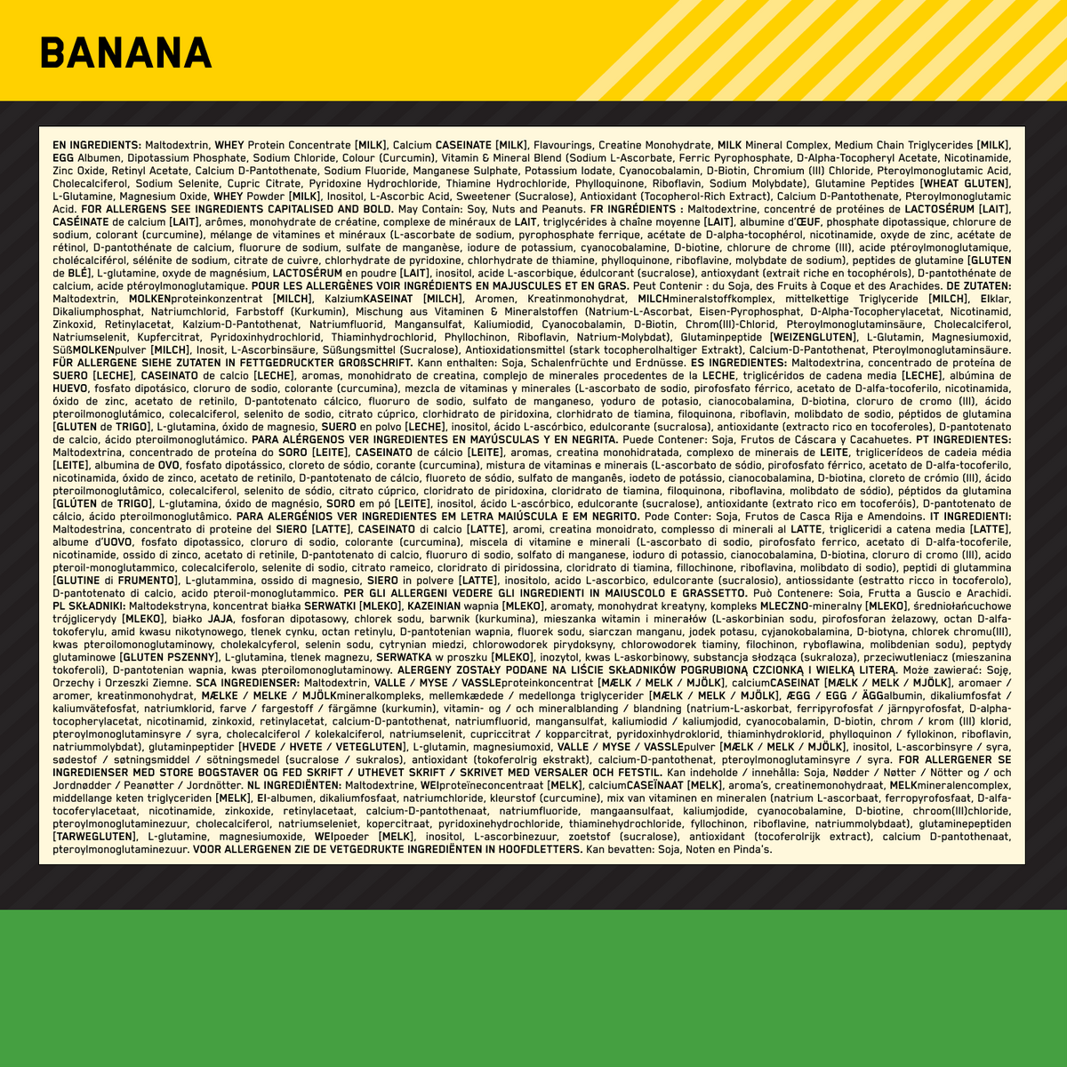 Optimum Nutrition Serious Mass Banana (5450 g)