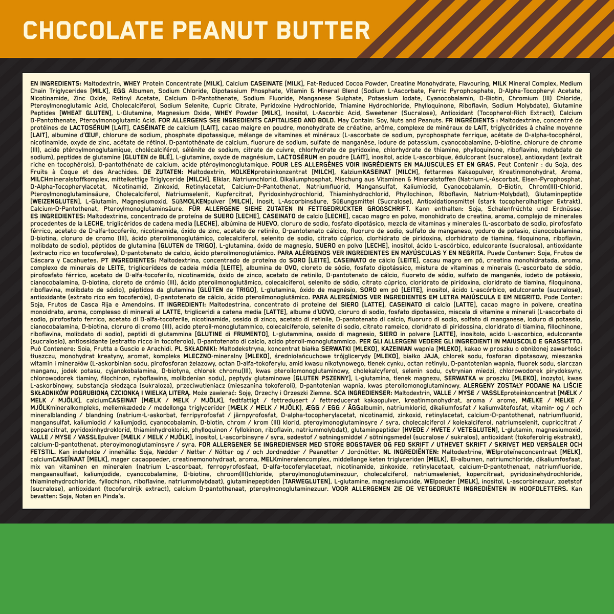 Optimum Nutrition Serious Mass Chocolate Peanut Butter (5450 g)