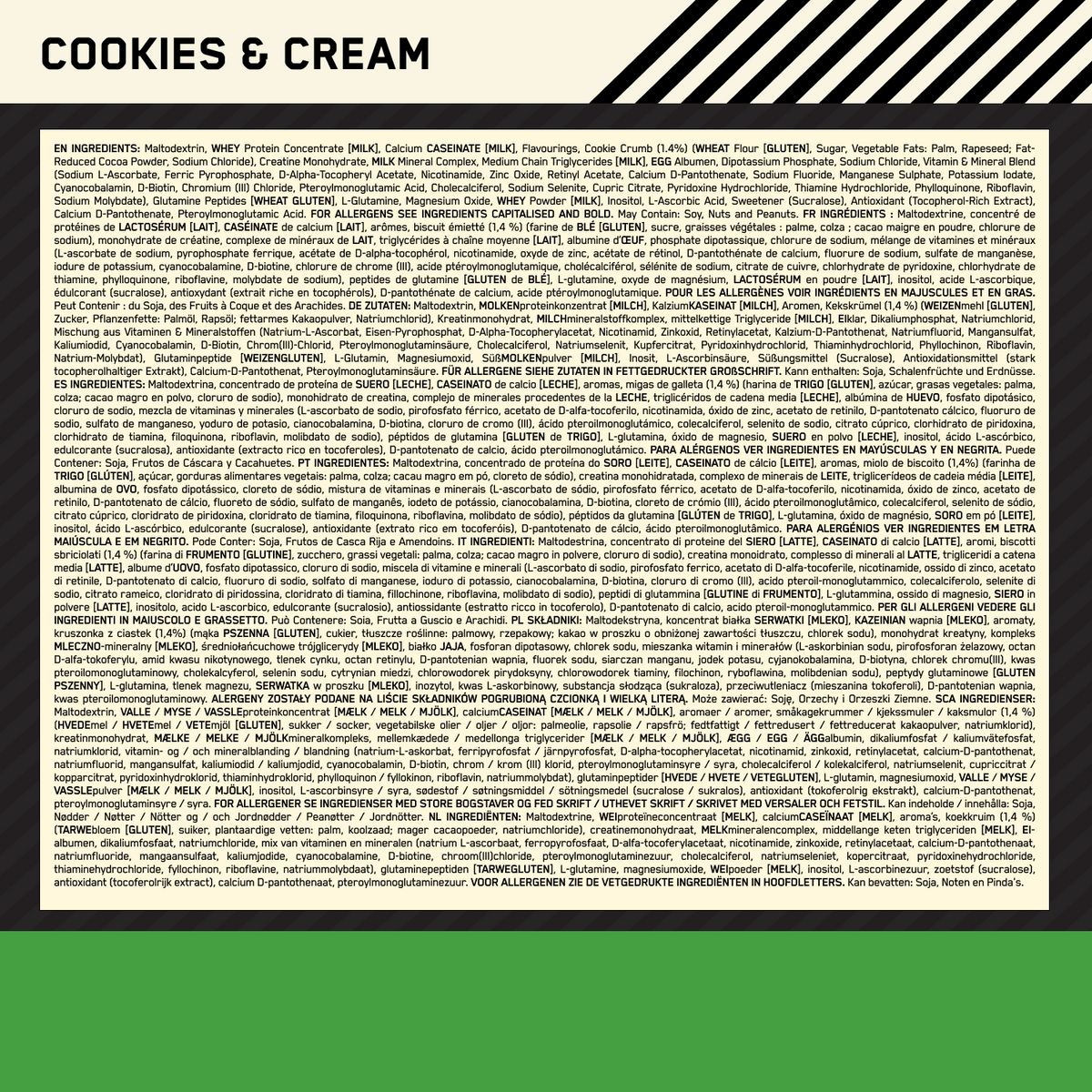 Optimum Nutrition Serious Mass Cookies & Cream (5450 g)