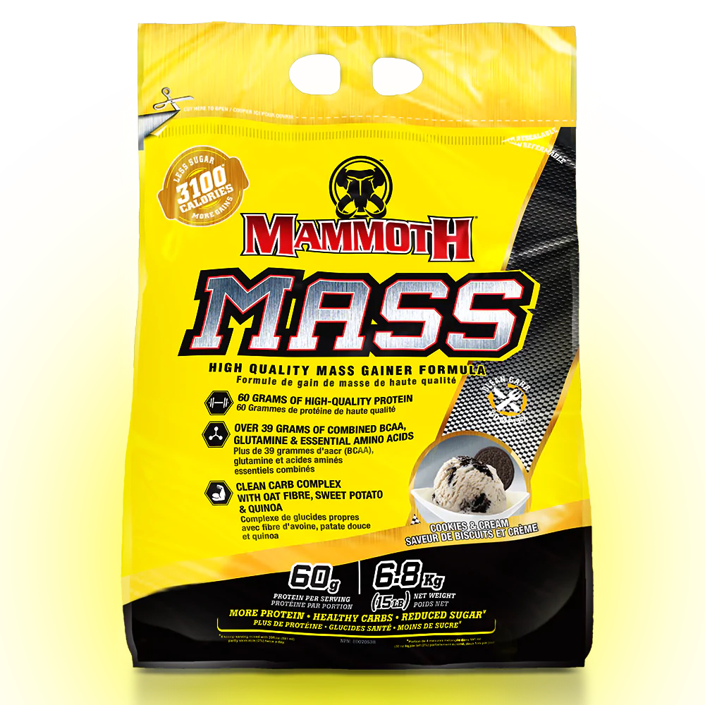 Interactive Nutrition Mammoth Mass Cookies & Cream (6800 g)