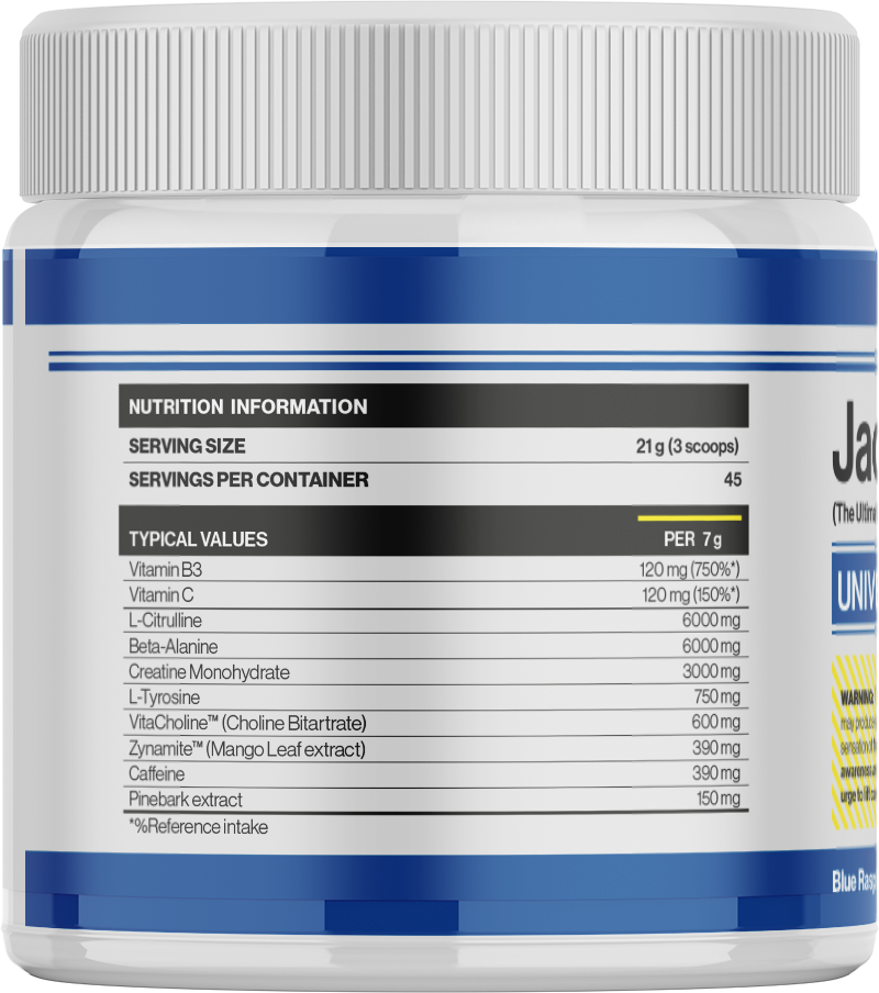 Jack3d Advanced Pre-workout Blue Raspberry (315 g)