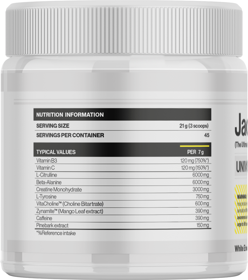 Jack3d Advanced Pre-workout White Energy (315 g)
