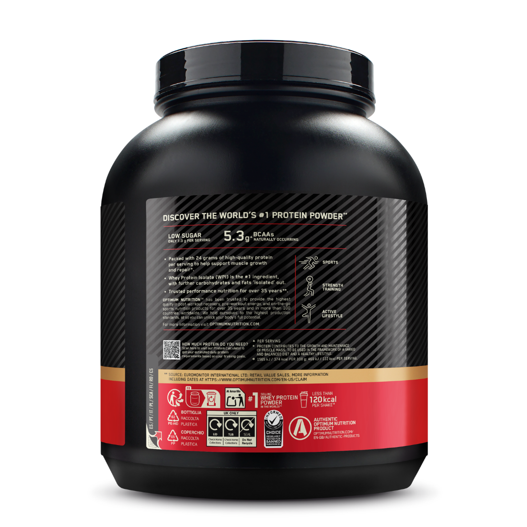 Optimum Nutrition Gold Standard 100% Whey - 2000 g - Unflavoured