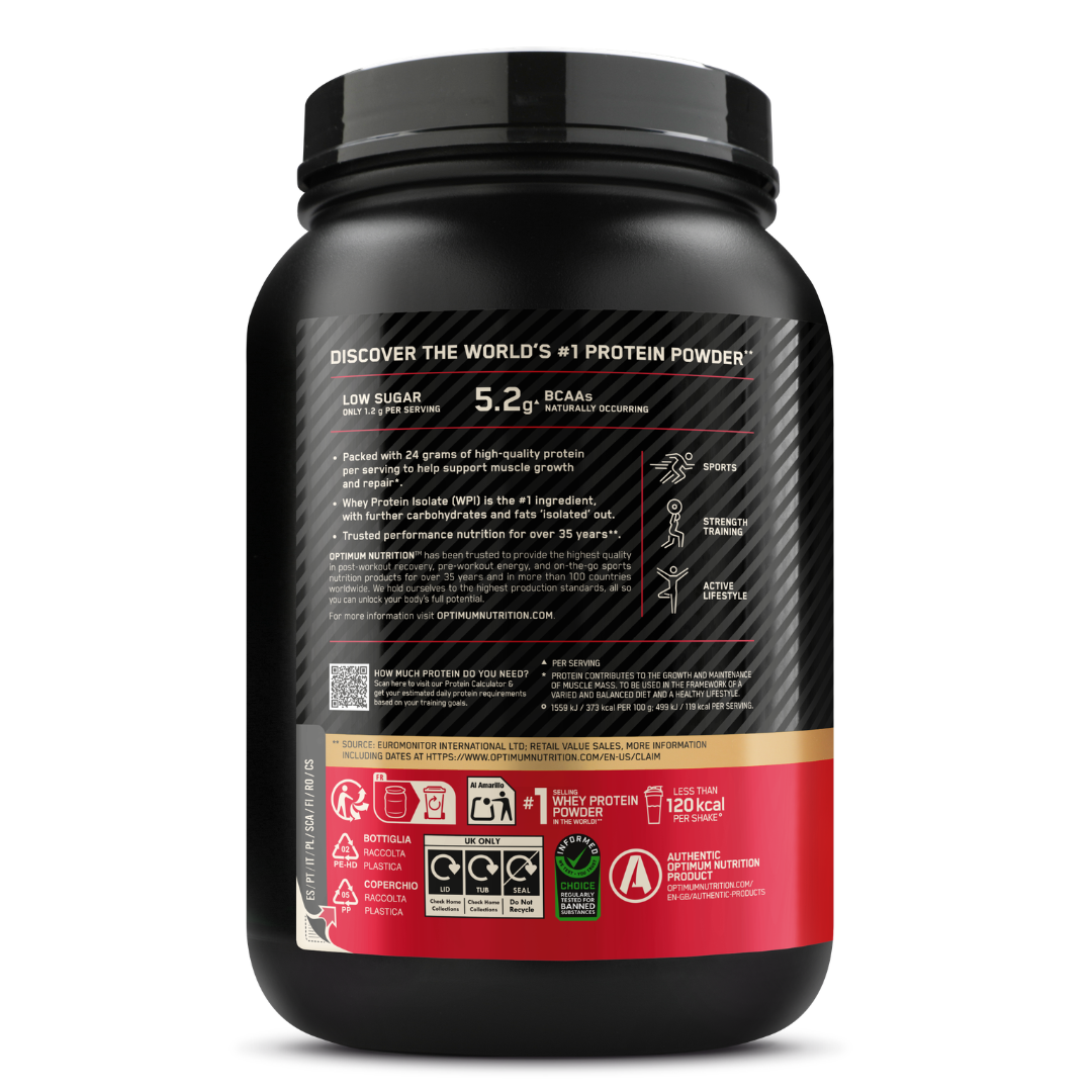 Optimum Nutrition Gold Standard 100% Whey - 780 g - Cookies & Cream