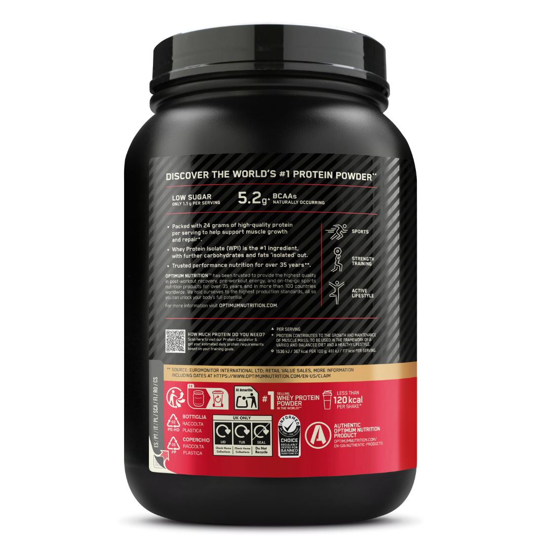 Optimum Nutrition Gold Standard 100% Whey - 780 g - Chocolate Hazelnut