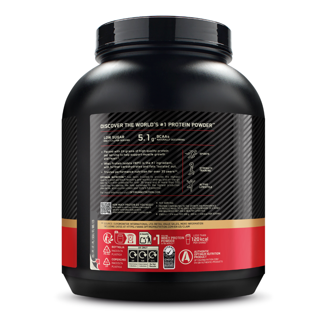Optimum Nutrition Gold Standard 100% Whey - 2000 g - Double Rich Chocolate