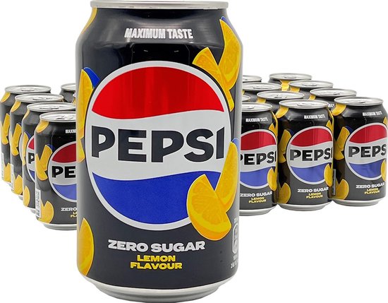 Pepsi Zero Sugar Lemon (12 x 330 ml)