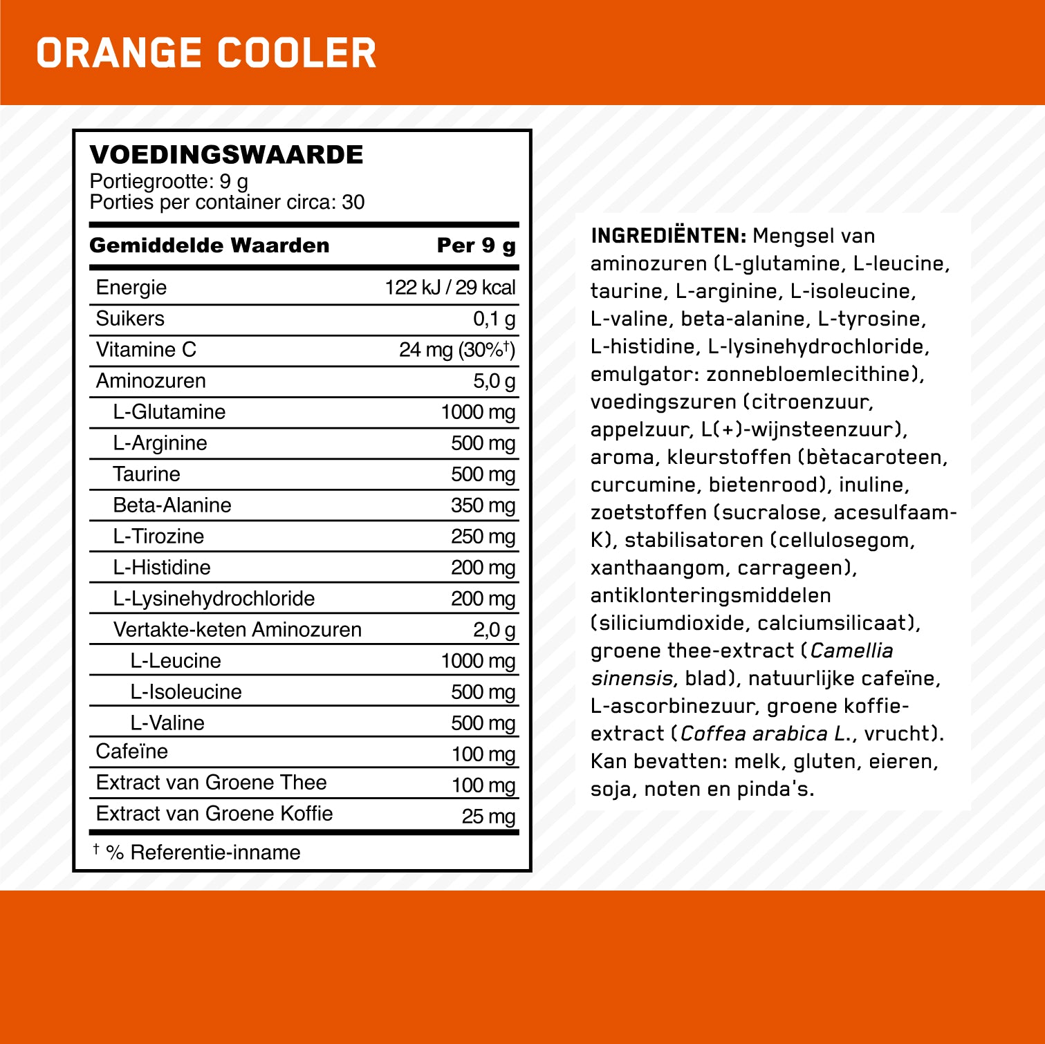 Optimum Nutrition Essential Amino Energy Orange Cooler (270 g)