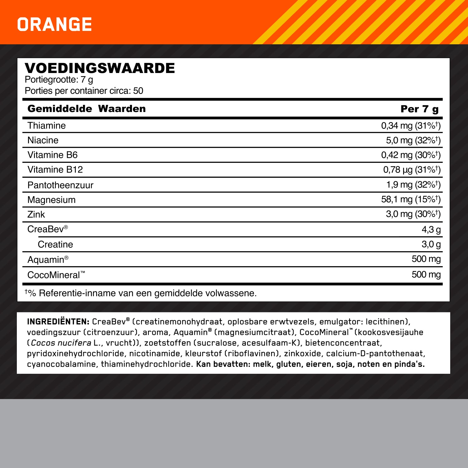 Optimum Nutrition Platinum Creatine Plus Orange (350 g)