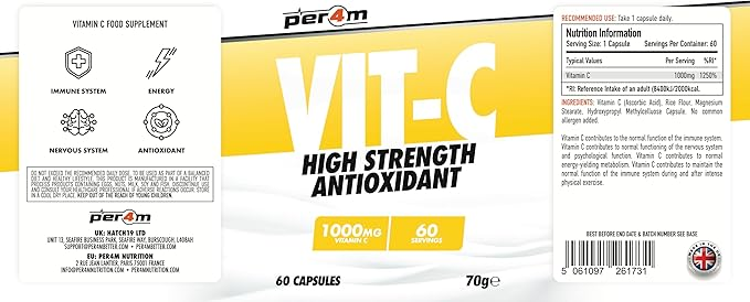 Per4m Vitamin C - 60 Caps