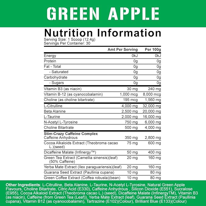5% Nutrition 5150 Green Apple (30 servings)