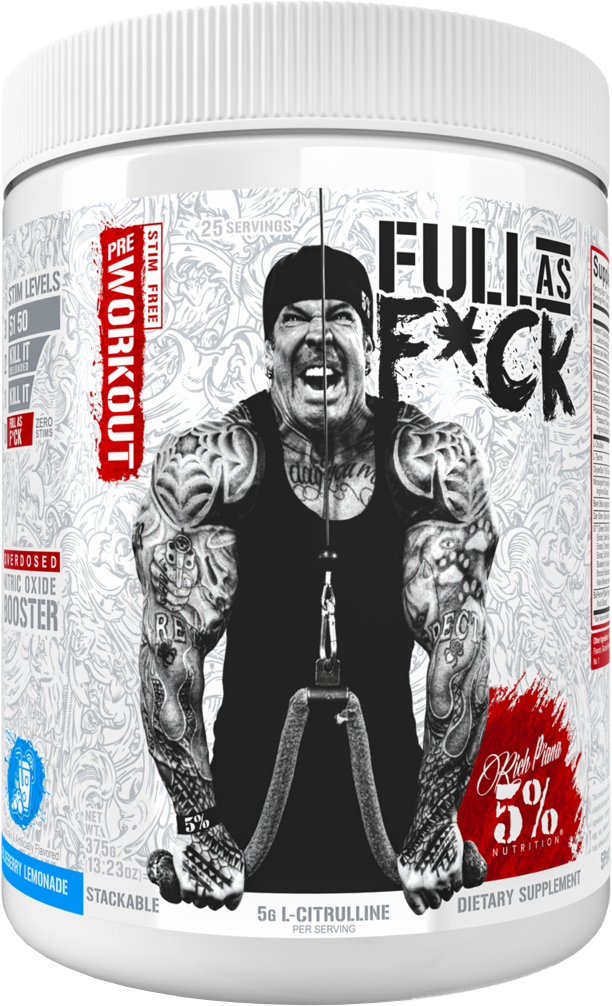 5% Nutrition Full as F*ck Blueberry Lemonade (375 g)