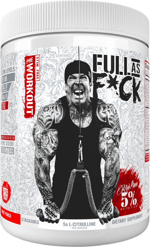 5% Nutrition Full as F*ck Fruit Punch (375 g)