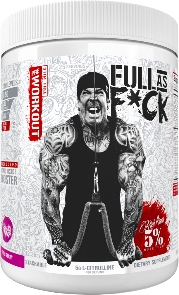 5% Nutrition Full as F*ck Wild Berry (375 g)
