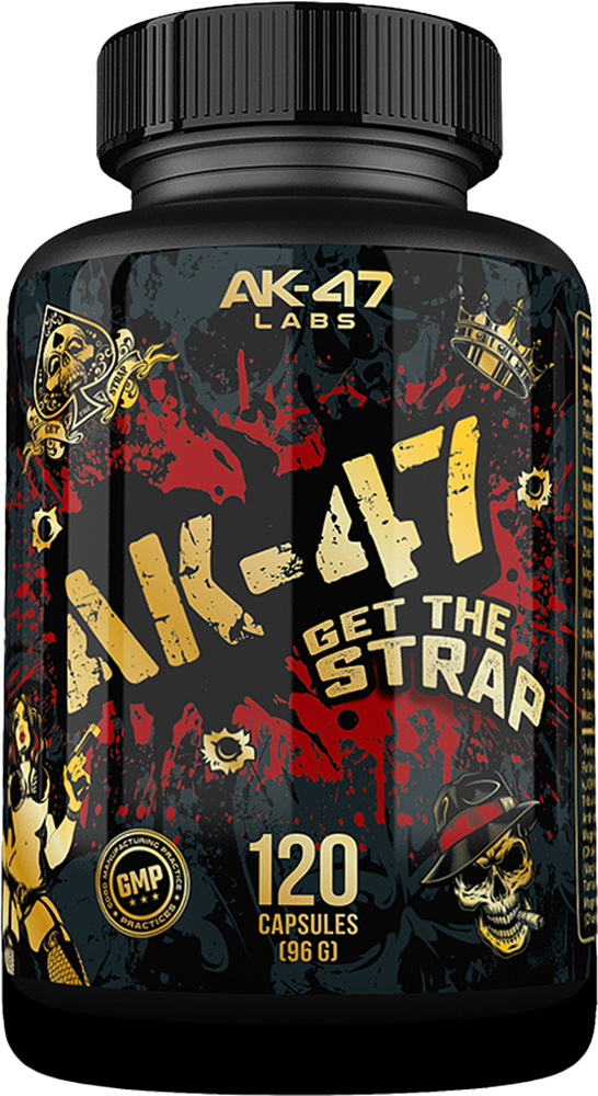 AK-47 Labs Testbooster Get the Strap (120 caps)