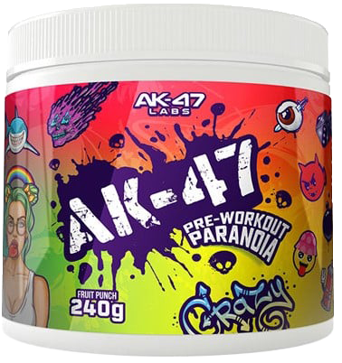 AK-47 Labs Pre-workout Paranoia Blue Raspberry (240 g)