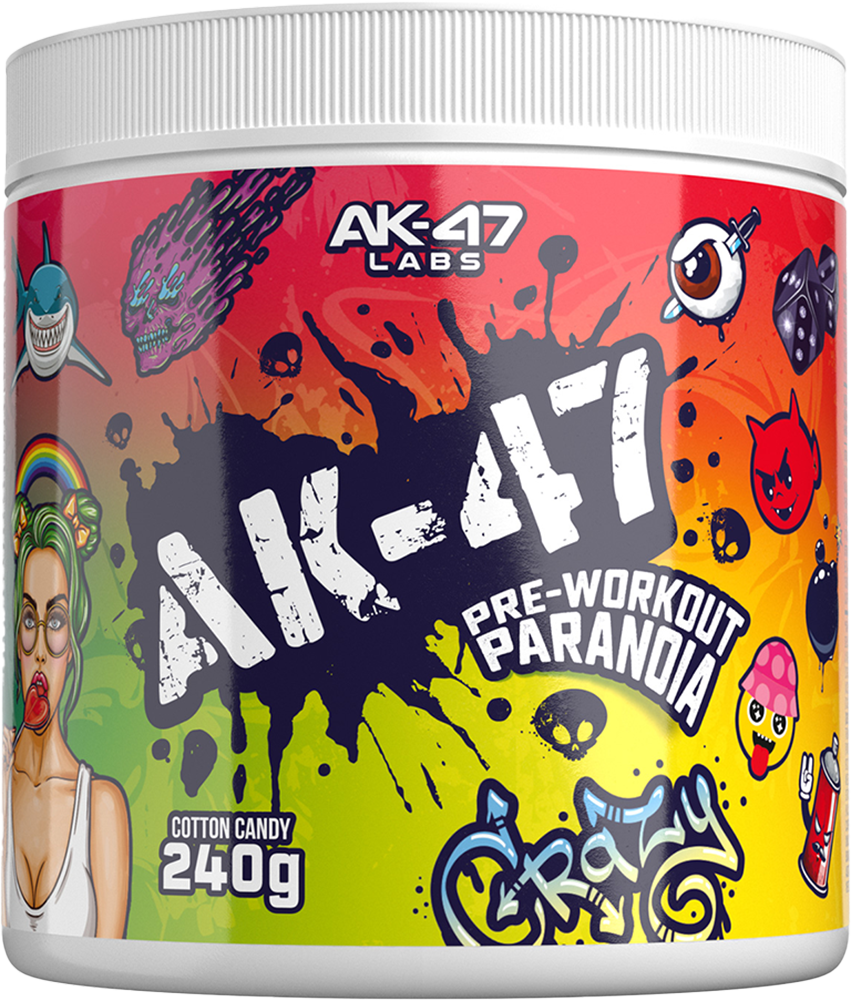 AK-47 Labs Pre-workout Paranoia Cotton Candy (240 g)