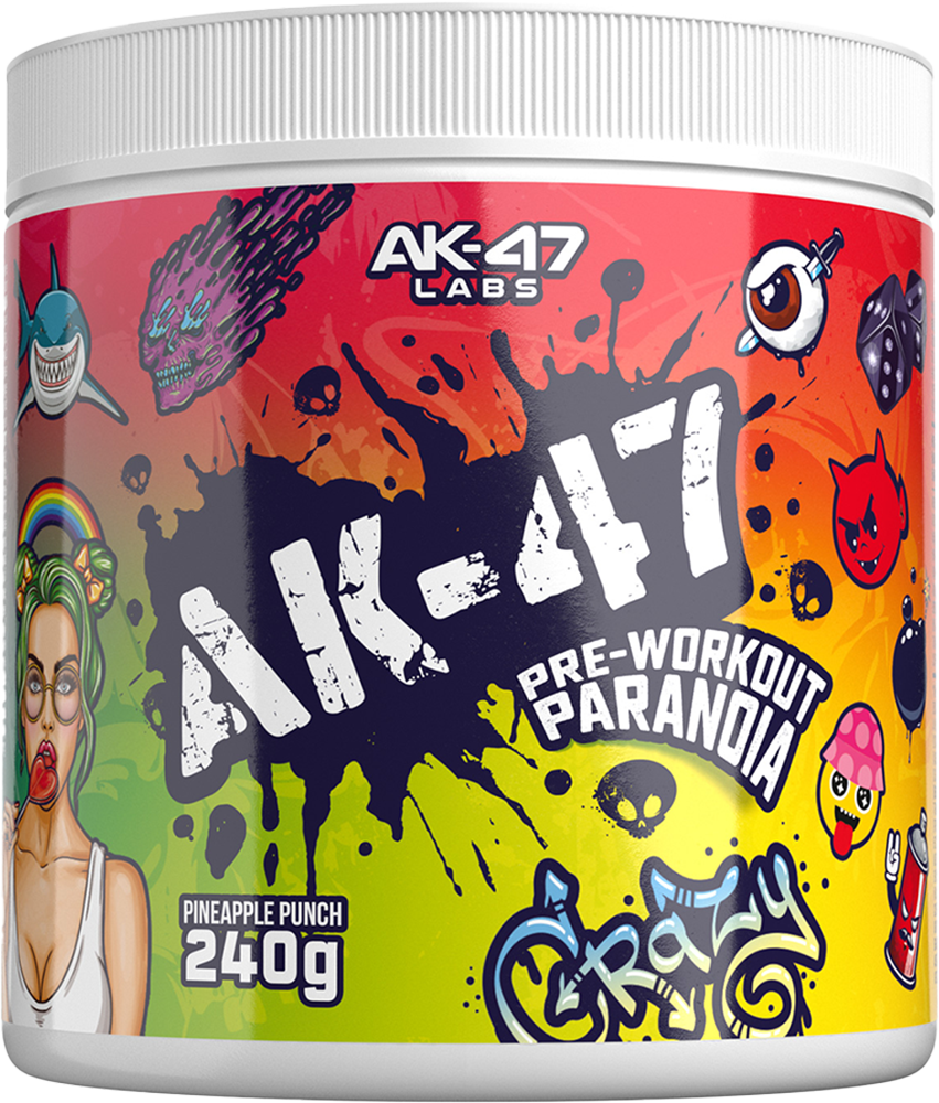 AK-47 Labs Pre-workout Paranoia Pineapple Punch (240 g)