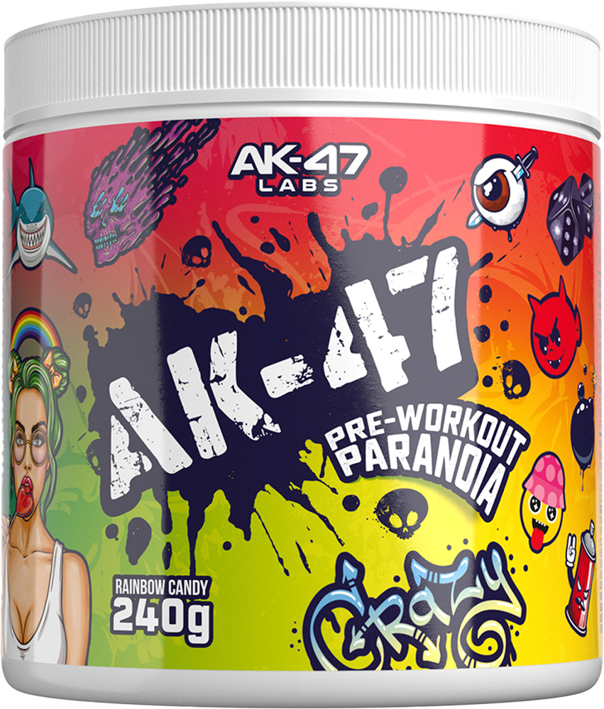 AK-47 Labs Pre-workout Paranoia Rainbow Candy (240 g)