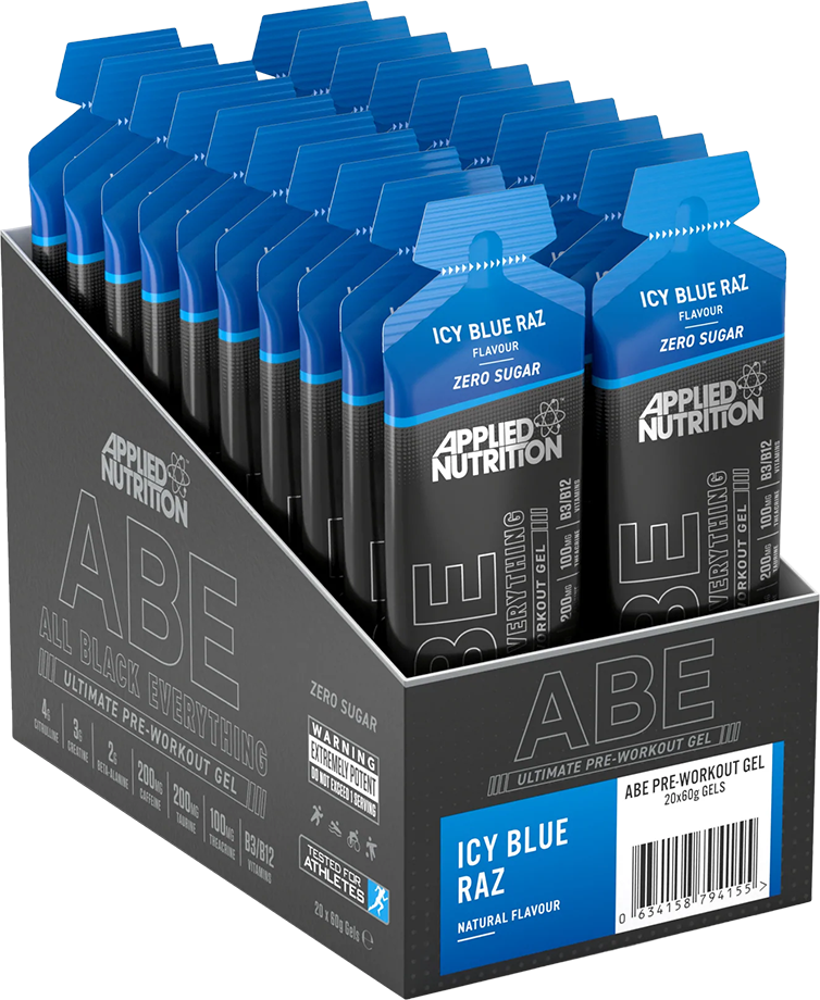 Applied Nutrition ABE Pre-workout Gel Icy Blue Raz (20 x 60 ml)