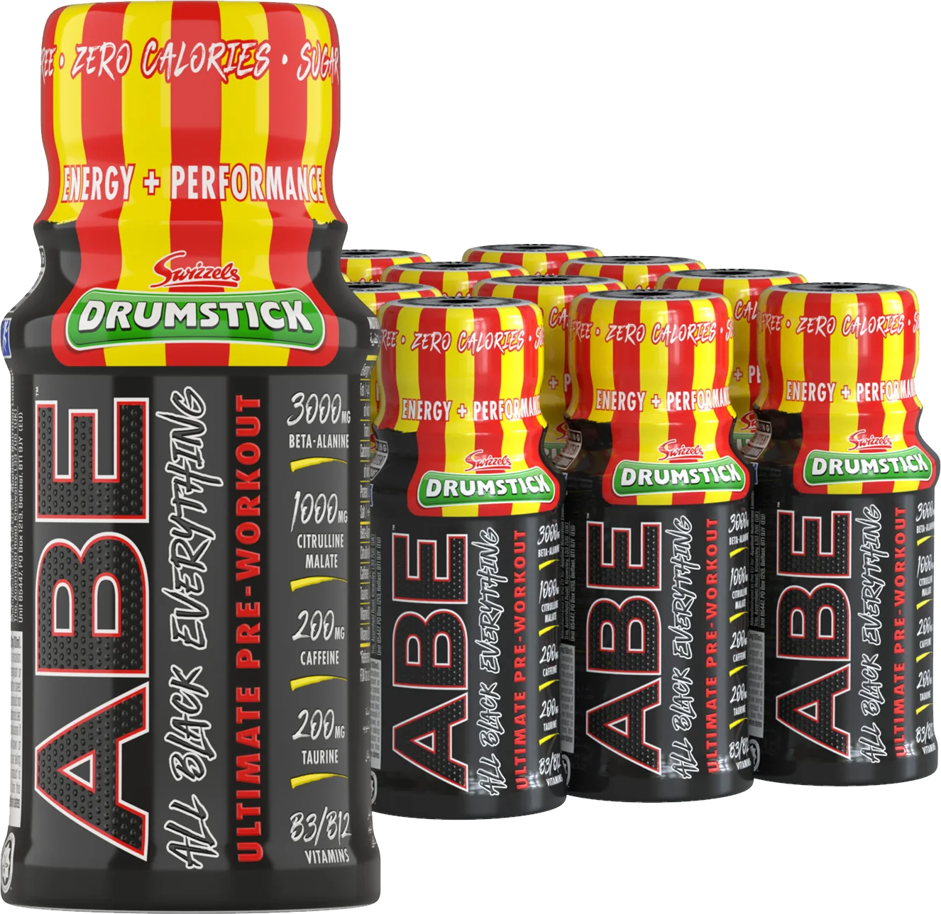 Applied Nutrition ABE Pre-workout Shot Swizzels Drumstick (12 x 60 ml)
