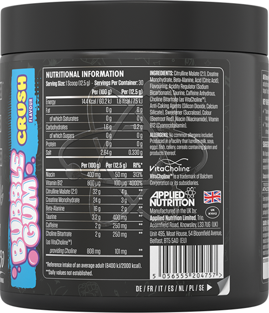 Applied Nutrition ABE Ultimate Pre-workout Bubblegum Crush (30 servings)