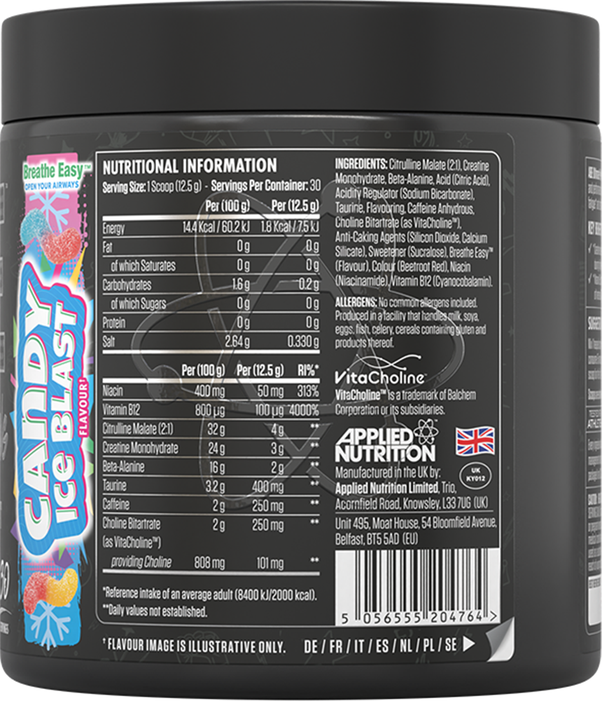 Applied Nutrition ABE Ultimate Pre-workout Candy Ice Blast (30 servings)