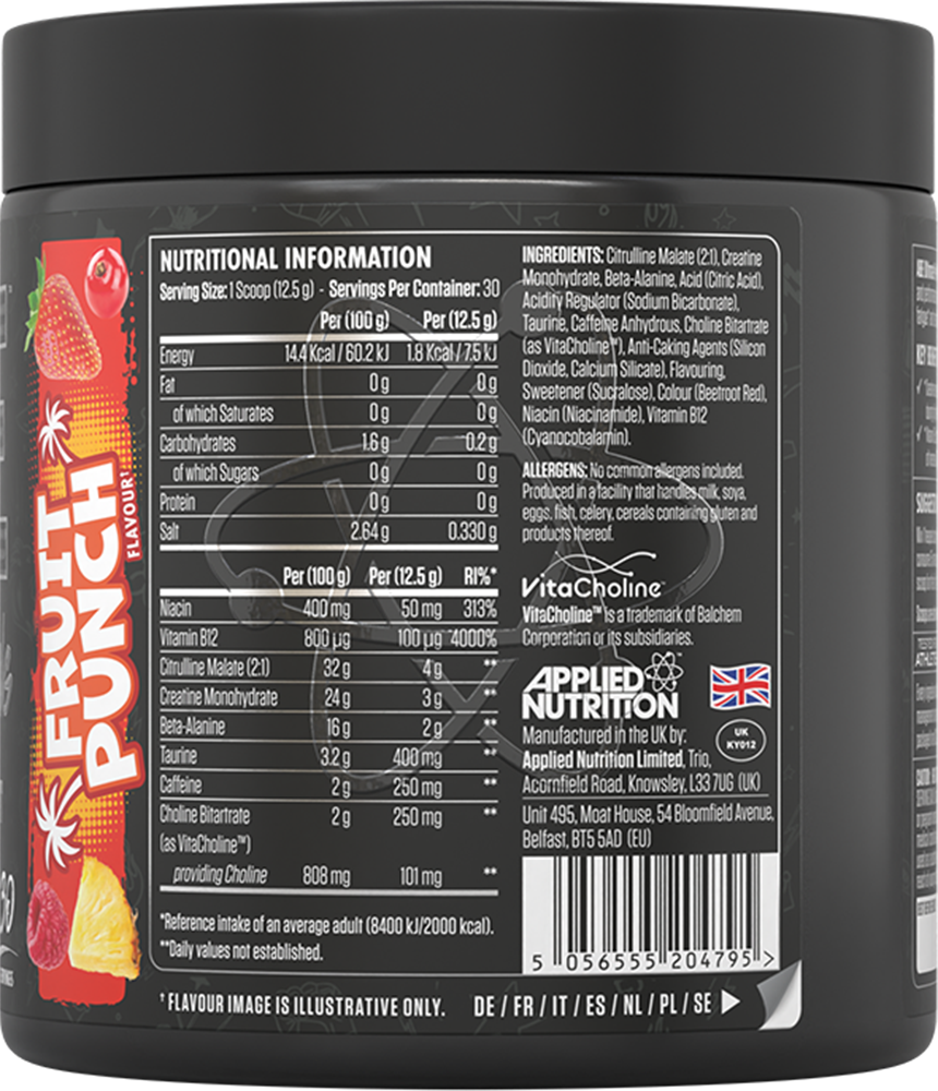 Applied Nutrition ABE Ultimate Pre-workout Fruit Punch (30 servings)