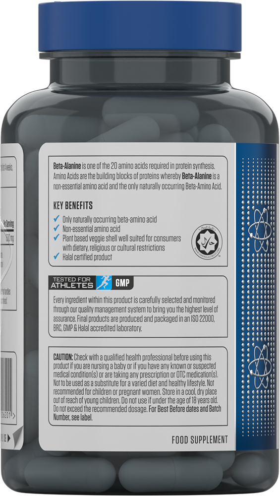 Applied Nutrition Beta-Alanine 1500 (120 caps)