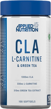 Applied Nutrition CLA, L-Carnitine & Green Tea (100 softgels)
