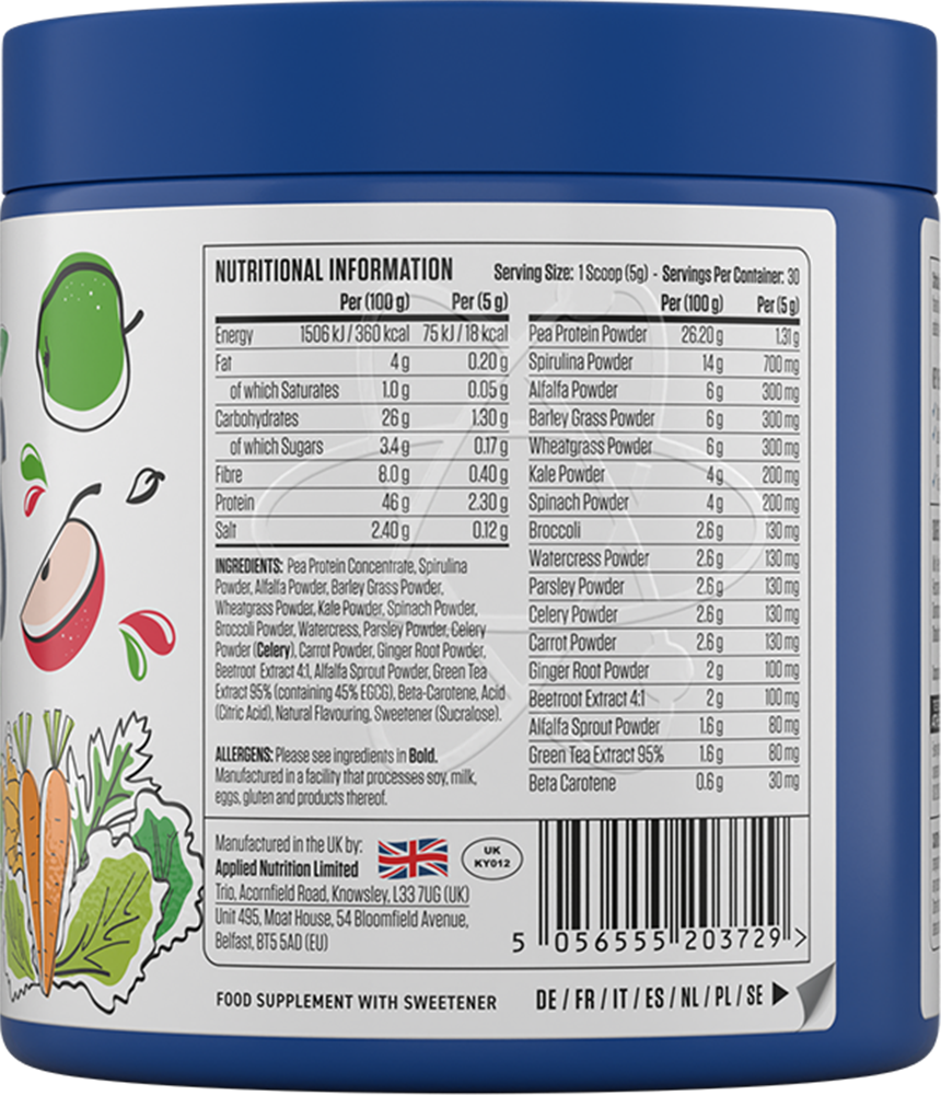 Applied Nutrition Critical Greens Apple Burst (150 g)